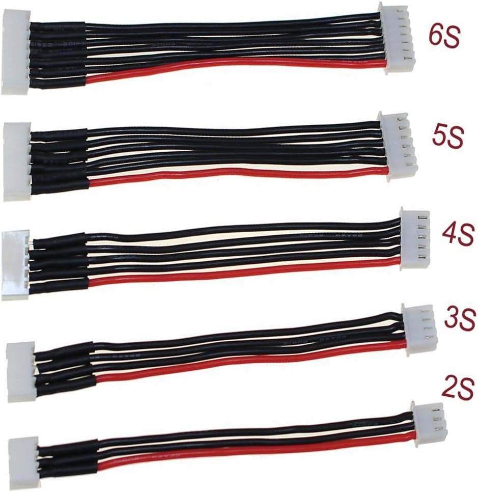 XT60 Lipo Battery Bullet Connector Adapter - For 2S, 3S, 4S Packs - Multi-Color