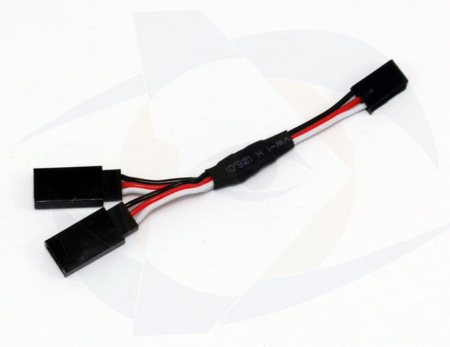 ProtonRC Servo Plug Extension Lead 100/150/300mm Y Style 3-Pin Servo Extension JR Futaba 1 Male to 2 Female Cable Splitter