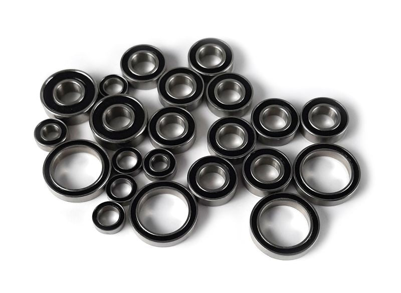 H-SPEED Σετ Ρουλεμάν Rubber Sealed Stainless Oil 22pcs για ARRMA Kraton / Outcast / Notorious / Typhon 6S