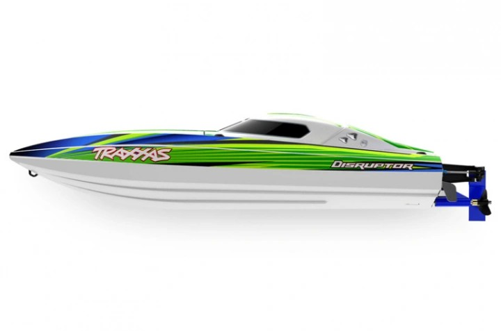 Traxxas Disruptor® VXL 4S High-Performance Electric Brushless RTR Race Boat (Green) w/TQ 2.4Ghz Radio