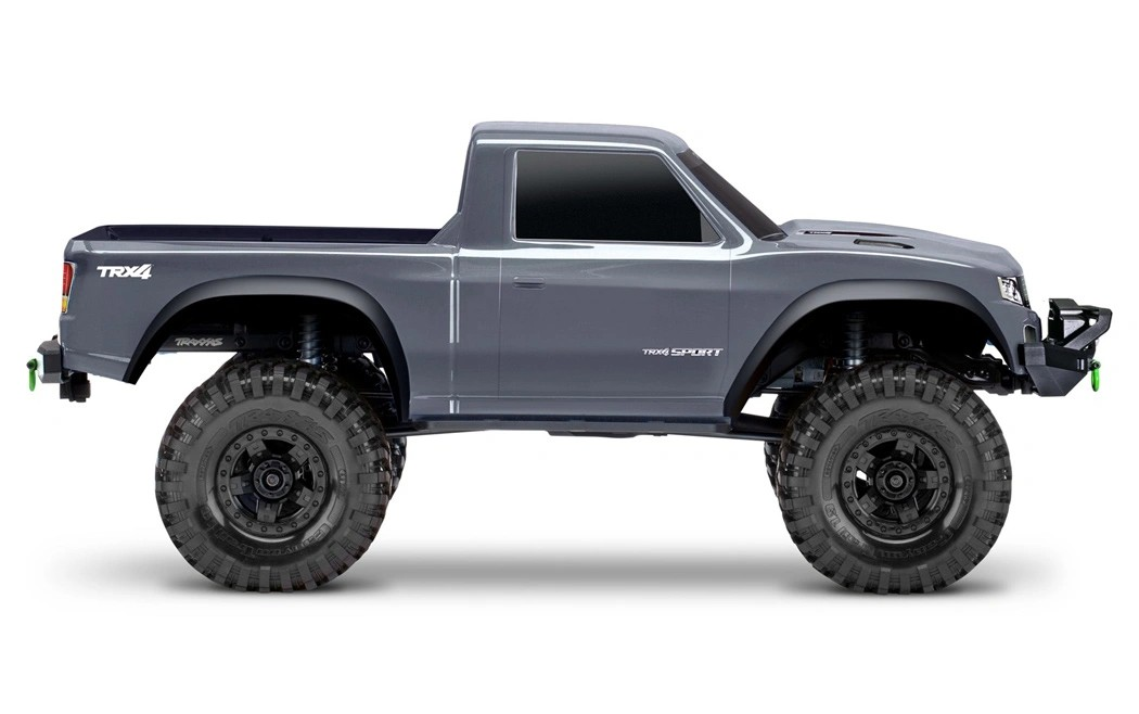 Traxxas TRX-4 Sport Scale & Trail Crawler 1/10 RTR Clipless Body – Gray (TRX82224-4)
