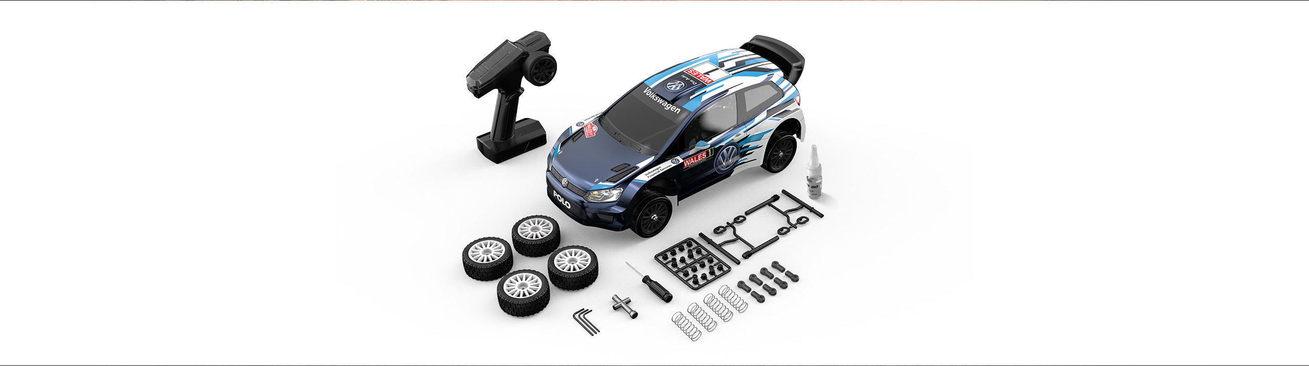 MJX Hyper GO 14304 1/14 Volkswagen Polo R WRC 4WD RTR