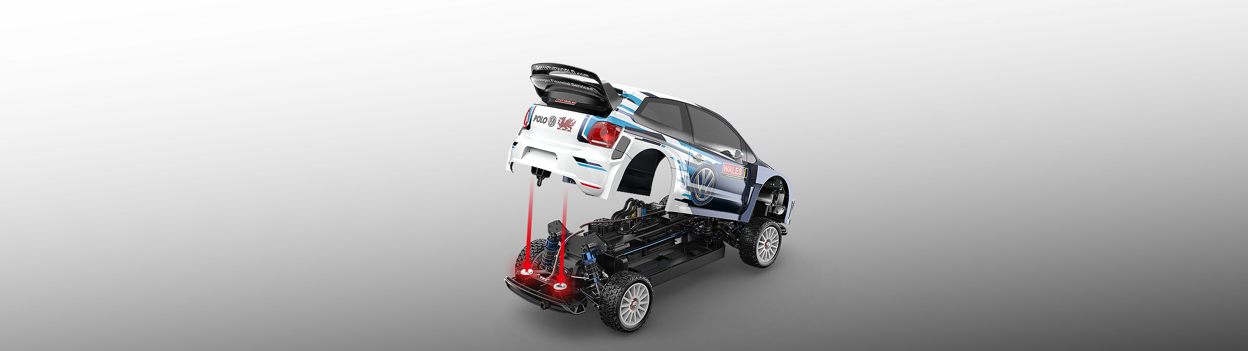 MJX Hyper GO 14304 1/14 Volkswagen Polo R WRC 4WD RTR