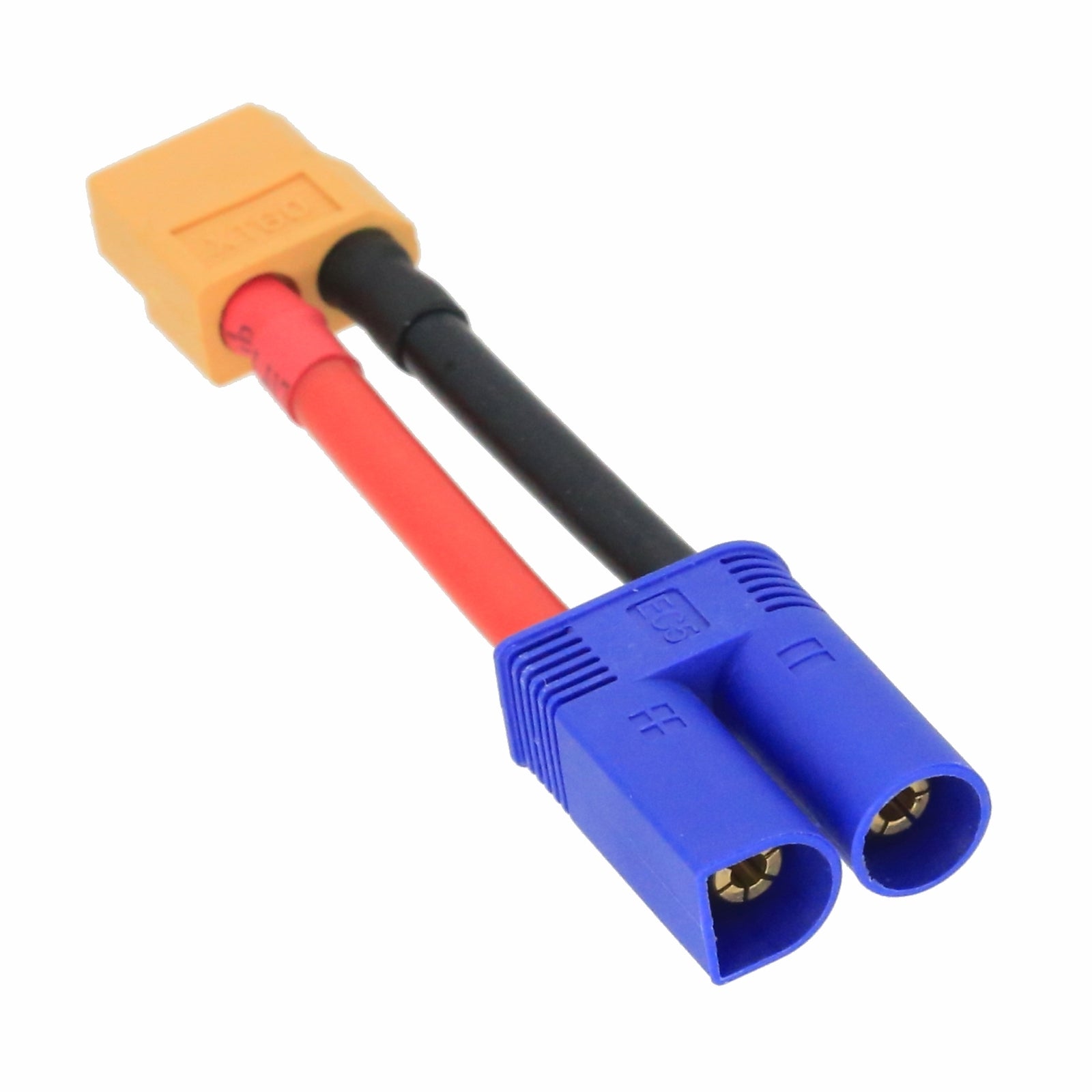 ProtonRC XT60 Female to EC5 Male 12AWG 5cm – Καλώδιο Αντάπτορας RC