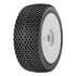 1/8 Buggy BLOCK N35 Soft Mounted Tires – Κολλημένα Λάστιχα σε New White Wheels