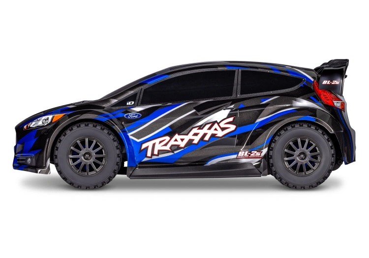 Traxxas Ford Fiesta 4x4 BL-2S Brushless 1/10 RTR AWD Rally Car (Blue) w/BL-2S ESC, TQ 2.4GHz Radio