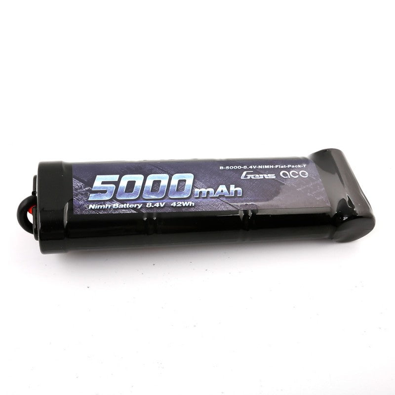 Gens ace 5000mAh 8,4V 7-cell NiMH Flat Battery Pack με βύσμα T