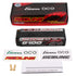 Gens ace Redline 2.0 8100mAh 7.4V 140C 2S HardCase LiPo Battery με 5.0mm Bullet (58#)