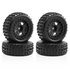 ProtonRC 4pcs Wheels Tire Set Accessories For 1/18 2S TYPHON GROM RC Model Car