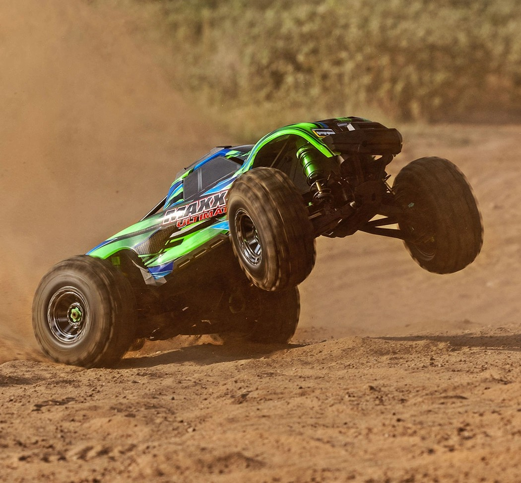 Traxxas MAXX Ultimate VXL-4s 4WD 1/10 RTR TQi TSM Green