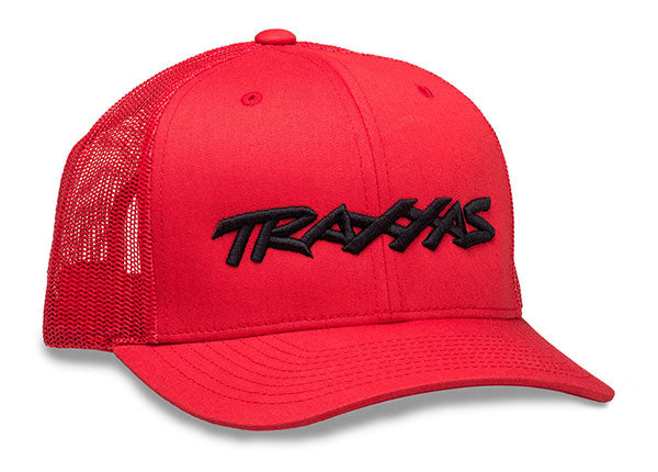 Traxxas Trucker Hat Curved Bill Red