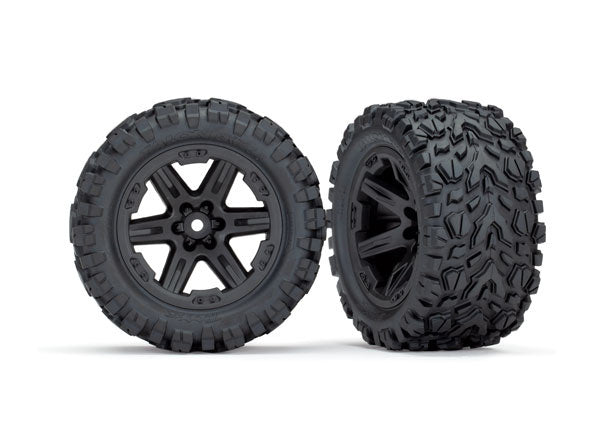 Traxxas 6773 Talon EXT 2,8” σε Μαύρες Ζάντες RXT (2 τεμ.) – 1
