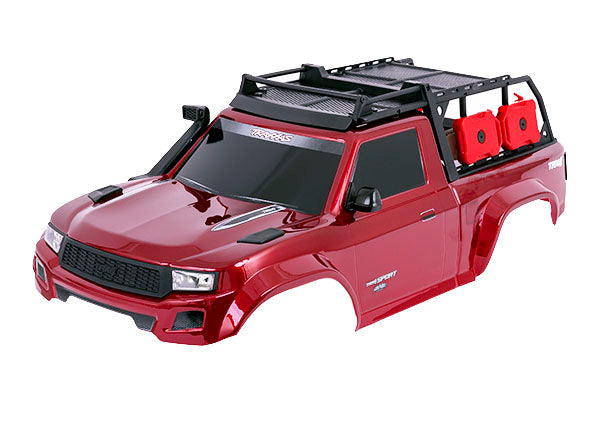 Traxxas Body TRX-4 Sport (Clipless) Complete Red