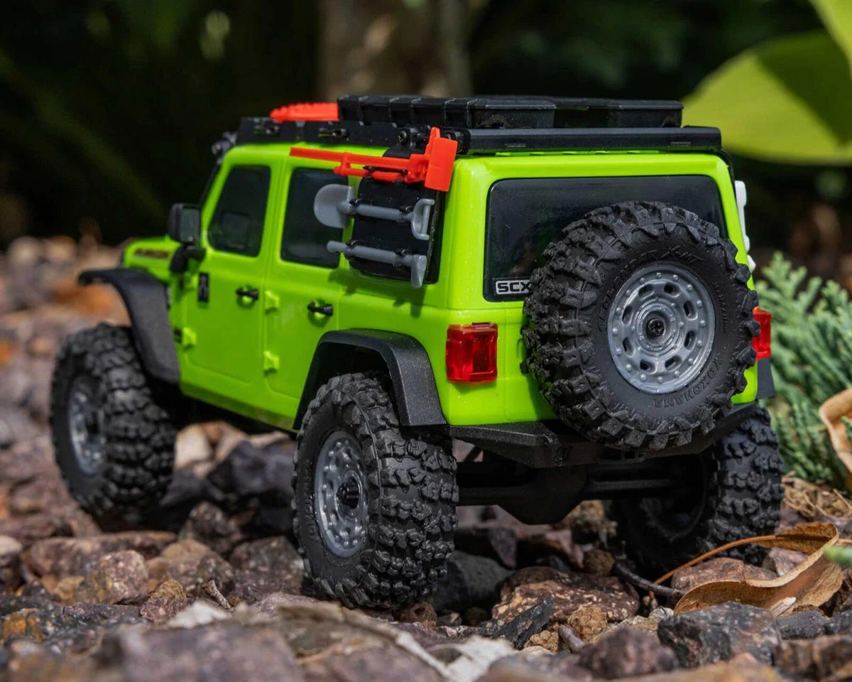 Axial SCX30 Jeep Wrangler JLU 1/30 4WD RTR Mini Crawler (Πράσινο)