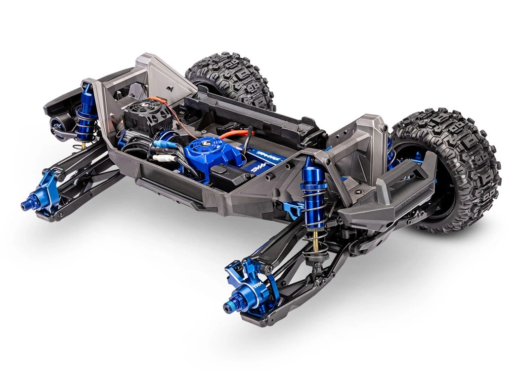 Traxxas MAXX Ultimate VXL-4s 4WD 1/10 RTR TQi TSM Blue