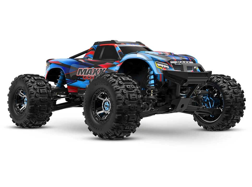 Traxxas MAXX Ultimate VXL-4s 4WD 1/10 RTR TQi TSM Blue