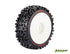 Louise B-Pioneer Soft Tires 1/8 Buggy 17mm White Wheels (2)