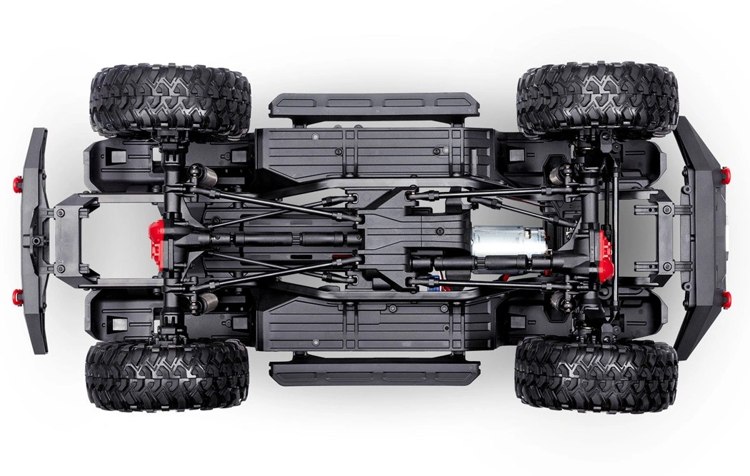 Traxxas TRX-4 Sport Scale & Trail Crawler 1/10 RTR Clipless Body – Gray (TRX82224-4)