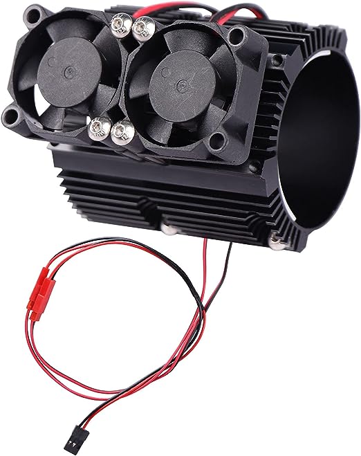 ProtonRC Aluminum 41/43mm Motor Heatsink w/Double Cooling Fans