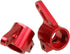 PROTONRC Traxxas Slash 2WD Rustler Stampede Bandit  1/10 Aluminum Front Steering Knuckles Set(with Bearings) - Red