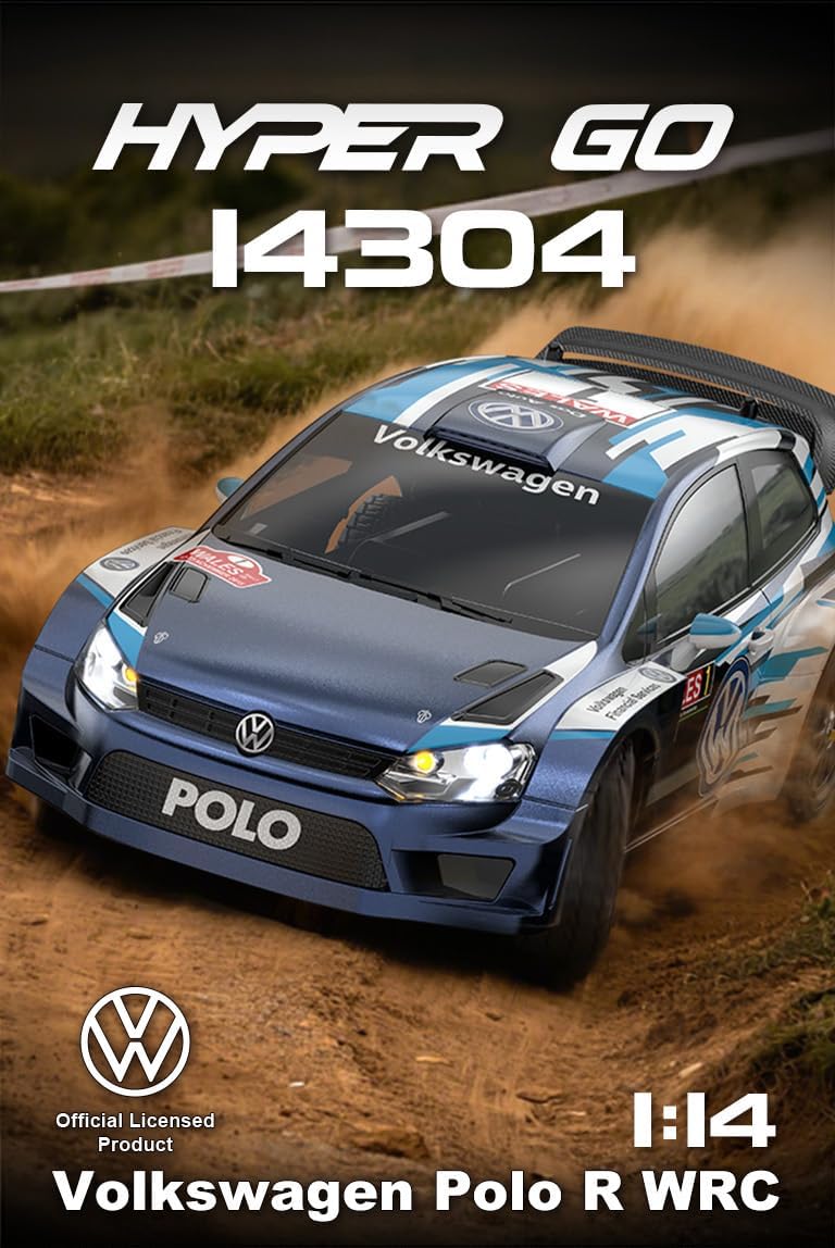 MJX Hyper GO 14304 1/14 Volkswagen Polo R WRC 4WD RTR