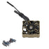 ProtonRC  Aluminium 30x30 Fan for ESC and Motor 9V/25000RPM - Black and Gold