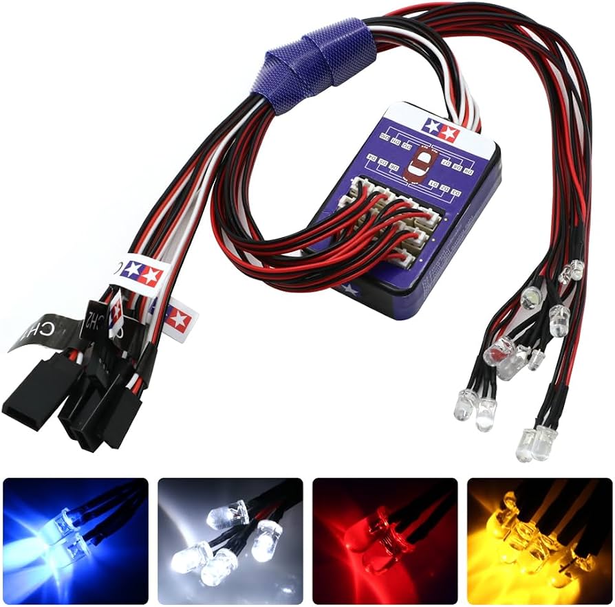 ProtonRC 12 LED RC Car Flashing Light System – Σύστημα Φωτισμού για RC Αυτοκίνητα