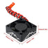 ProtonRC Aluminum Cooling Fan 30x30mm Heatsink 28000RPM for 1/8 1/10 1/12 RC Car 540 550 Motor (Black)