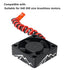 ProtonRC Aluminum Cooling Fan 30x30mm Heatsink 28000RPM for 1/8 1/10 1/12 RC Car 540 550 Motor (Black)