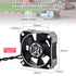 ProtonRC 35mm Aluminum Case High Speed 21000 RPM Cooling Fan -Silver/Black