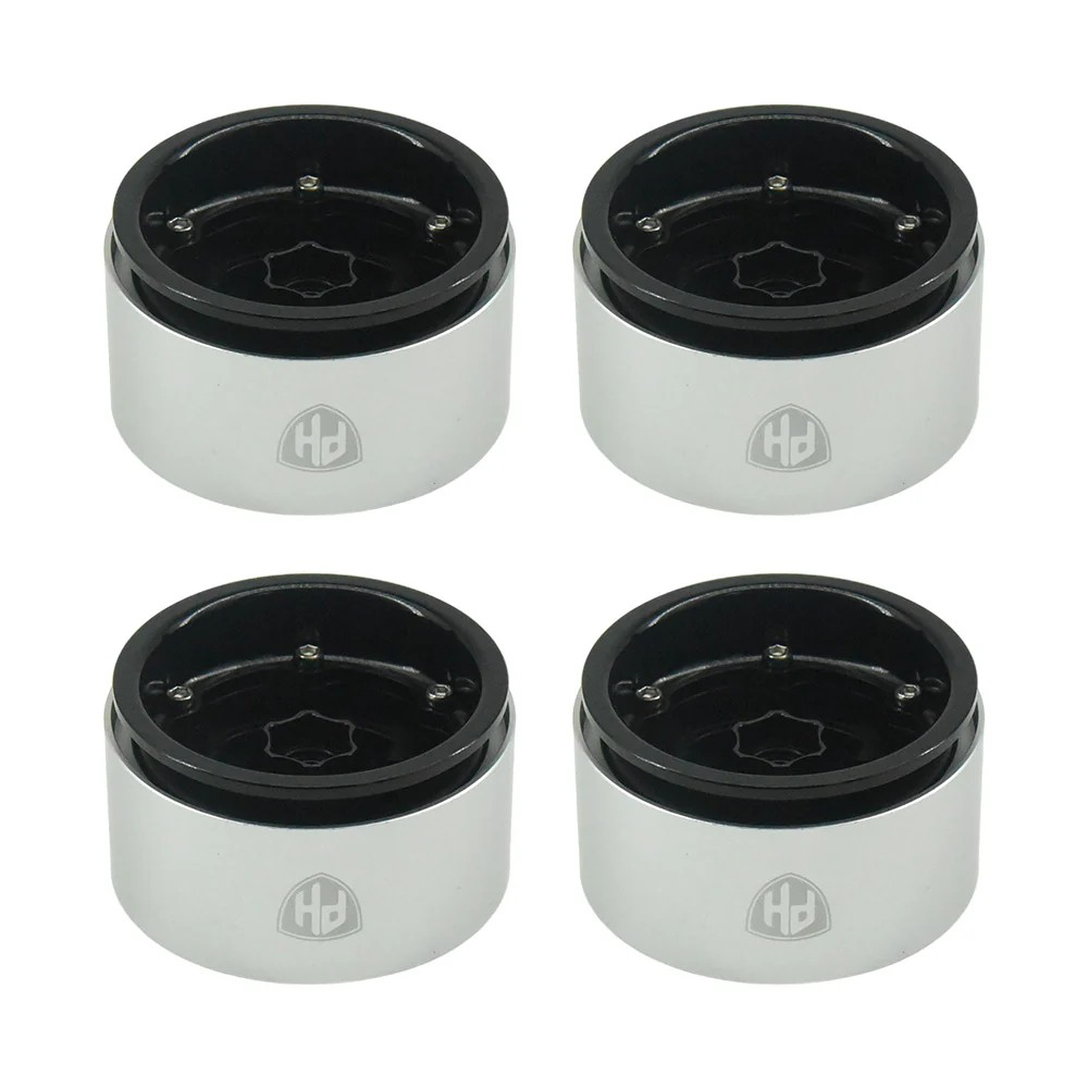 ProtonRC 2.2'' Aluminum Beadlock Crawler Wheels 4pcs - Star  4pcs/set