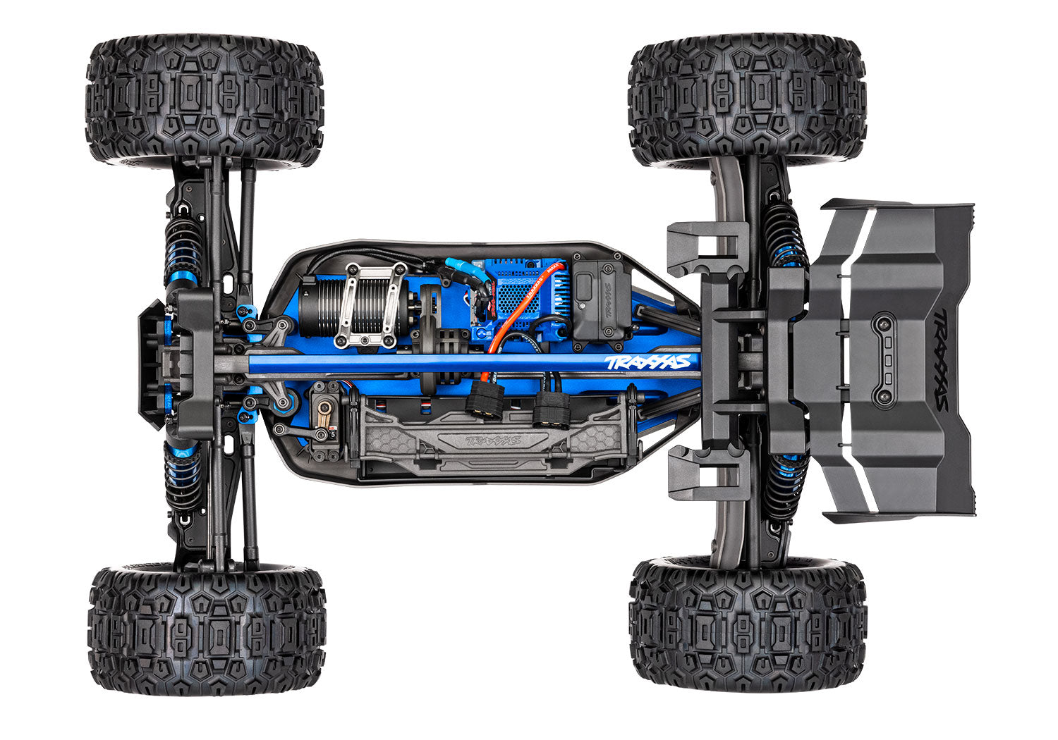 Traxxas Sledge RTR 6S 4WD Electric Brushless 1/8 Monster Truck (Orange) w/Belted Sledgehammer Tires & TQi 2.4GHz TSM Radio