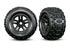 Traxxas Sledge RTR 6S 4WD Electric Brushless 1/8 Monster Truck (Orange) w/Belted Sledgehammer Tires & TQi 2.4GHz TSM Radio
