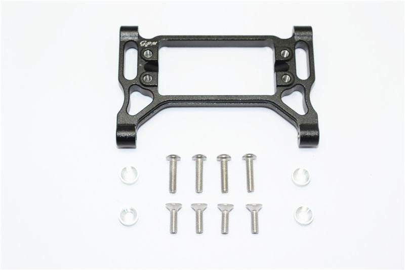 GPM Aluminum Front Servo Mount TRX4024-BK Black για Traxxas TRX-4 / TRX-6 Defender – 13pcs Set