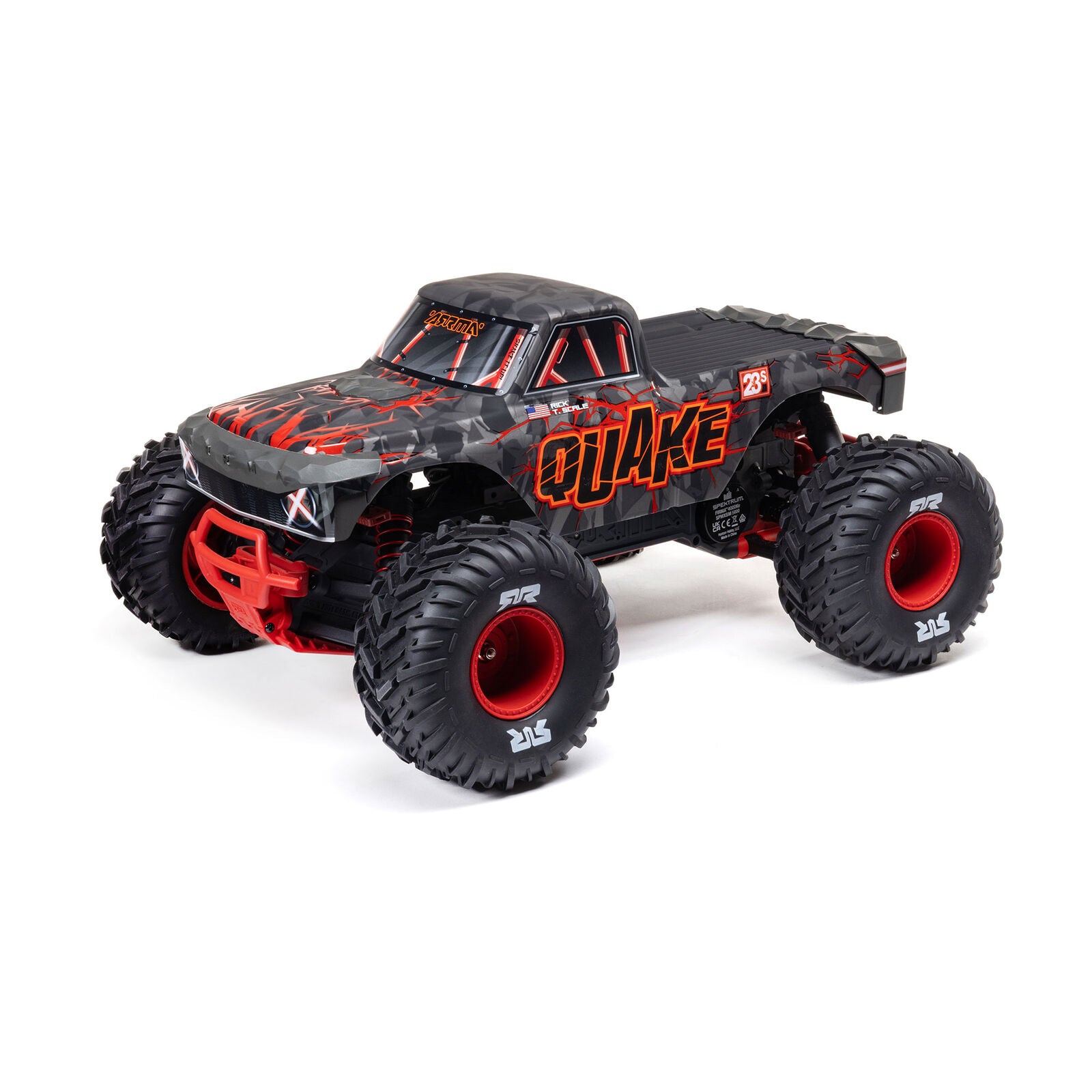Arrma Quake 223S DSC 1/10 RTR Brushless 2WD Monster Truck  w/SLT2 2.4GHz Radio