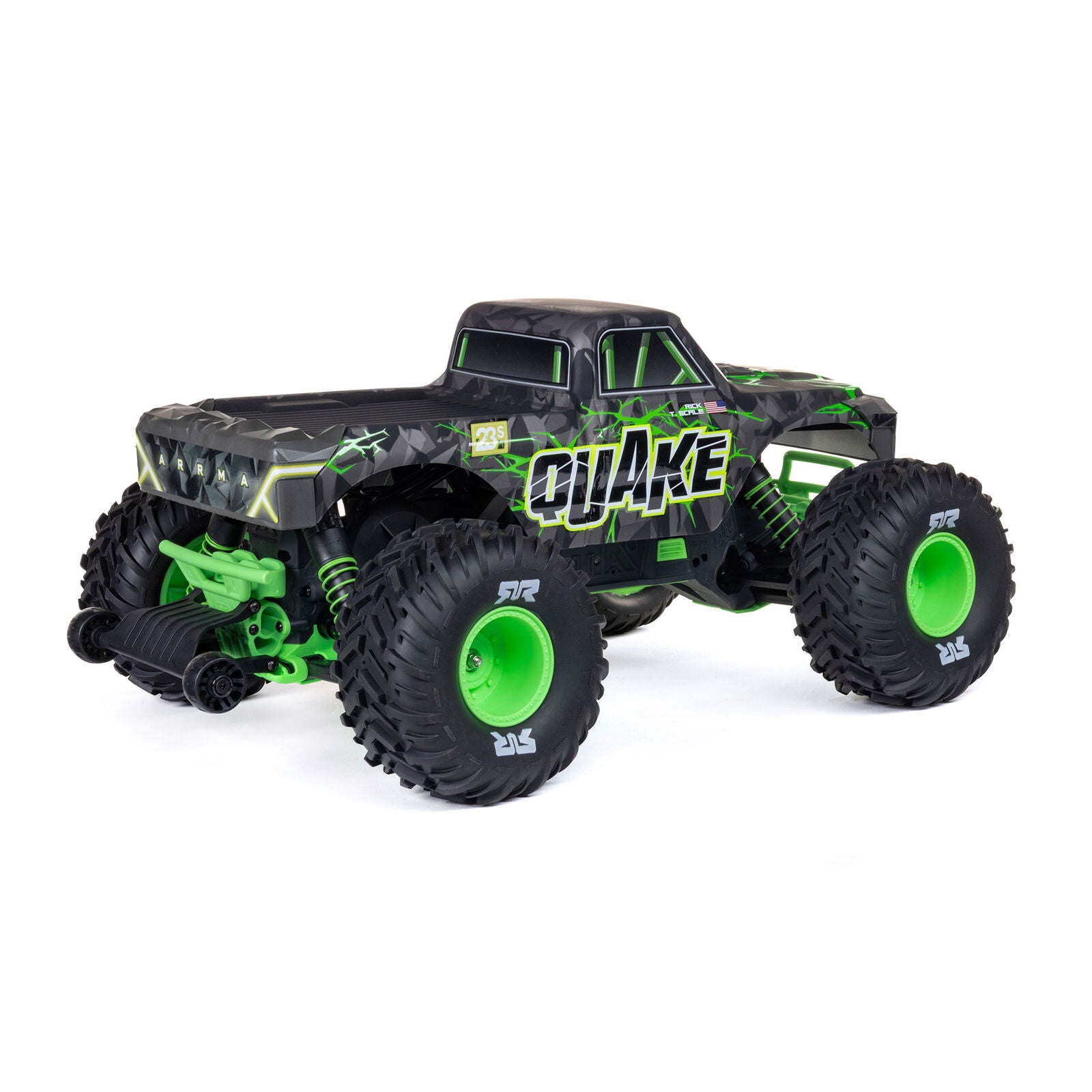 Arrma Quake 223S DSC 1/10 RTR Brushless 2WD Monster Truck  w/SLT2 2.4GHz Radio