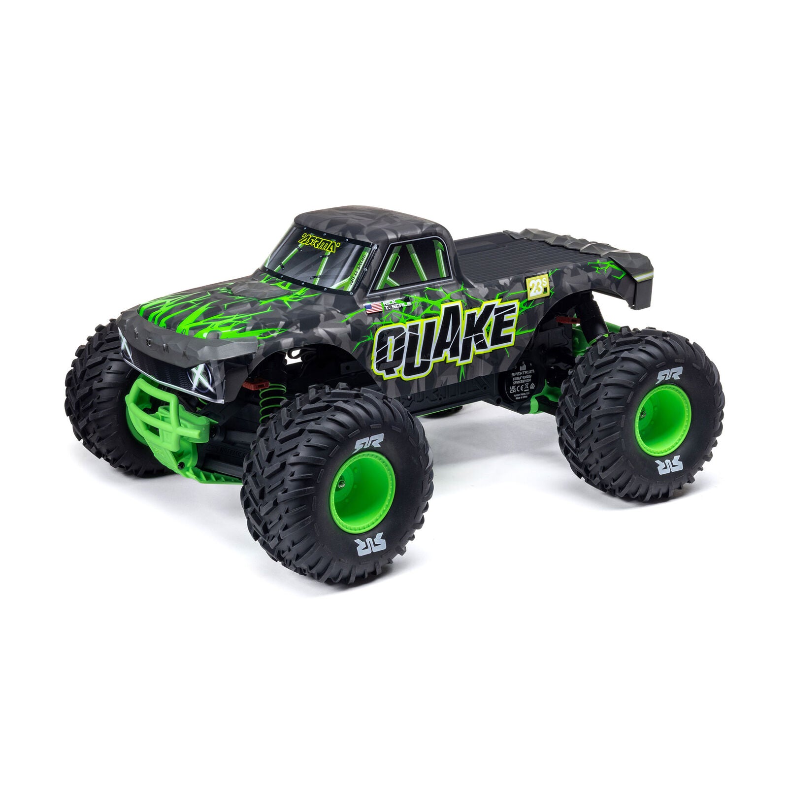 Arrma Quake 223S DSC 1/10 RTR Brushless 2WD Monster Truck  w/SLT2 2.4GHz Radio
