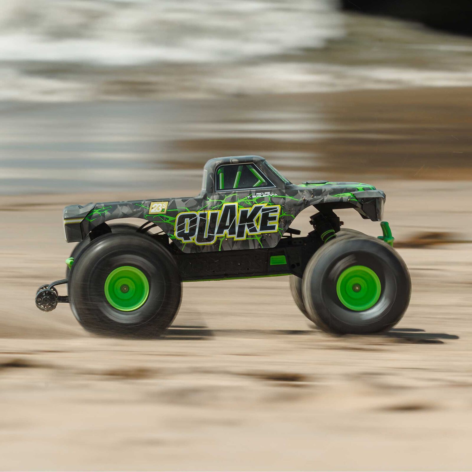Arrma Quake 223S DSC 1/10 RTR Brushless 2WD Monster Truck  w/SLT2 2.4GHz Radio