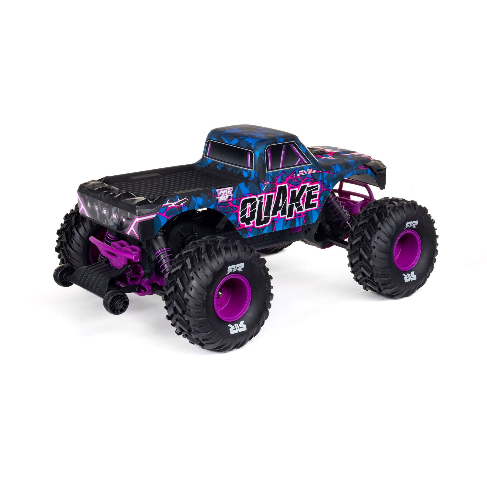 Arrma Quake 223S DSC 1/10 RTR Brushless 2WD Monster Truck  w/SLT2 2.4GHz Radio