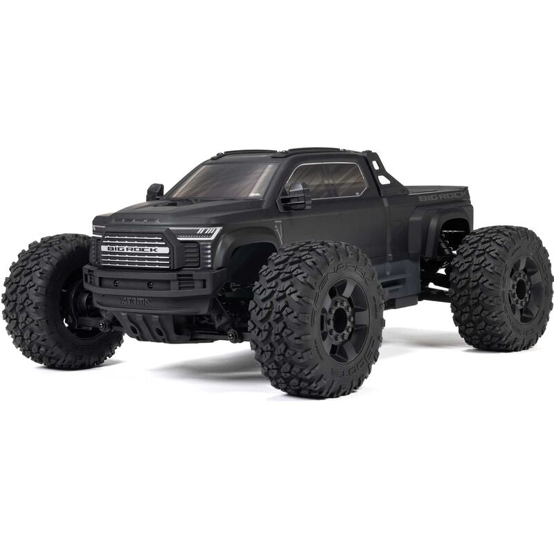 Arrma Big Rock 4X4 V4 223S DSC 1/10 RTR Brushless 4WD Monster Truck (Blue) w/Spektrum SLT3 2.4GHz Radio