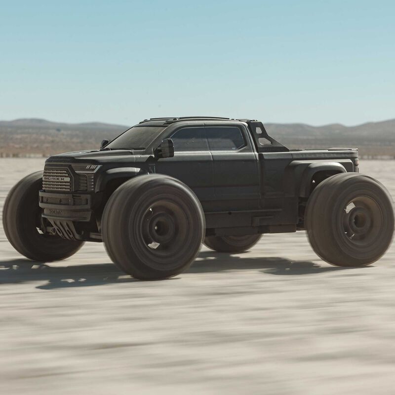 Arrma Big Rock 4X4 V4 223S DSC 1/10 RTR Brushless 4WD Monster Truck (Blue) w/Spektrum SLT3 2.4GHz Radio