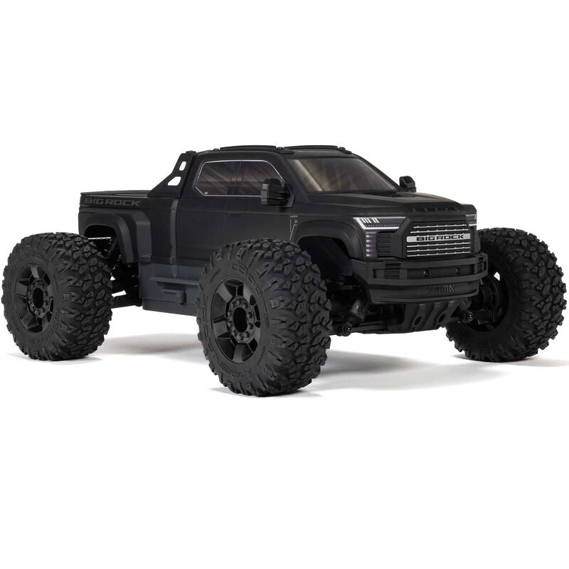 Arrma Big Rock 4X4 V4 223S DSC 1/10 RTR Brushless 4WD Monster Truck (Blue) w/Spektrum SLT3 2.4GHz Radio