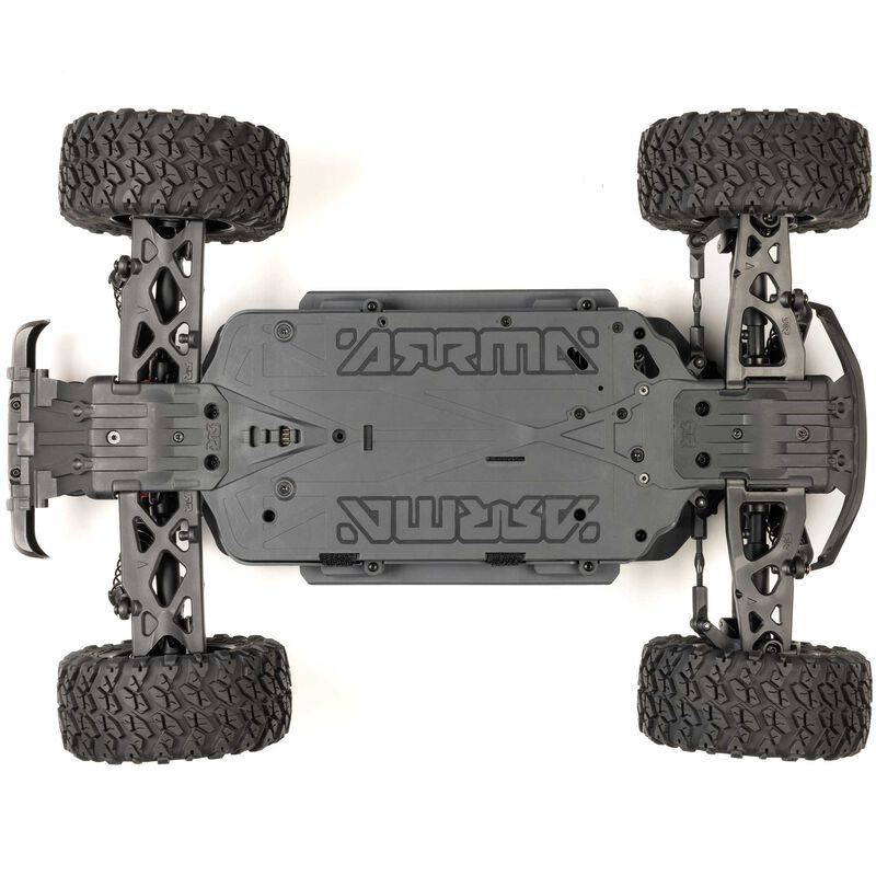 Arrma Big Rock 4X4 V4 223S DSC 1/10 RTR Brushless 4WD Monster Truck (Blue) w/Spektrum SLT3 2.4GHz Radio