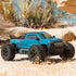 Arrma Big Rock 4X4 V4 223S DSC 1/10 RTR Brushless 4WD Monster Truck (Blue) w/Spektrum SLT3 2.4GHz Radio