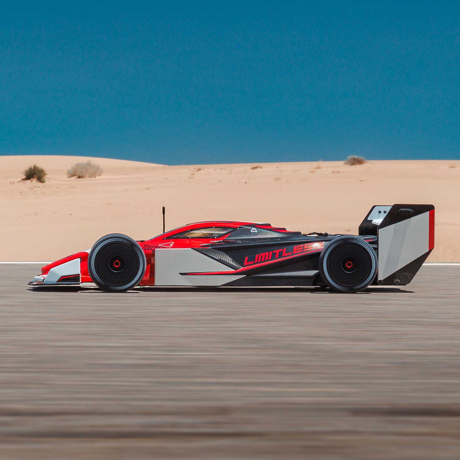 Arrma Limitless 120 8S BLX 4WD RTR Electric Brushless Street Speed (Red/Black) w/DX3 Radio, Smart ESC & AVC