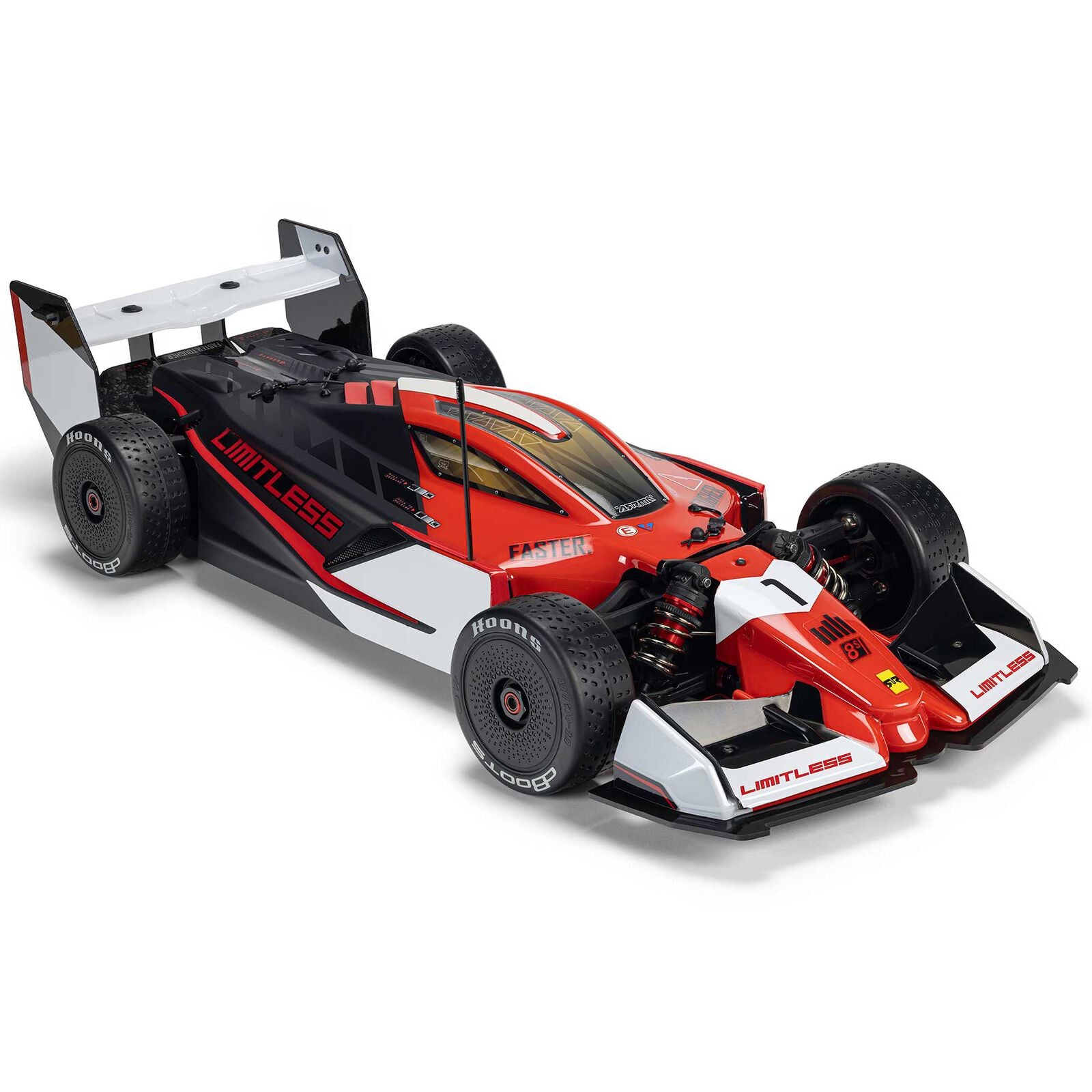 Arrma Limitless 120 8S BLX 4WD RTR Electric Brushless Street Speed (Red/Black) w/DX3 Radio, Smart ESC & AVC