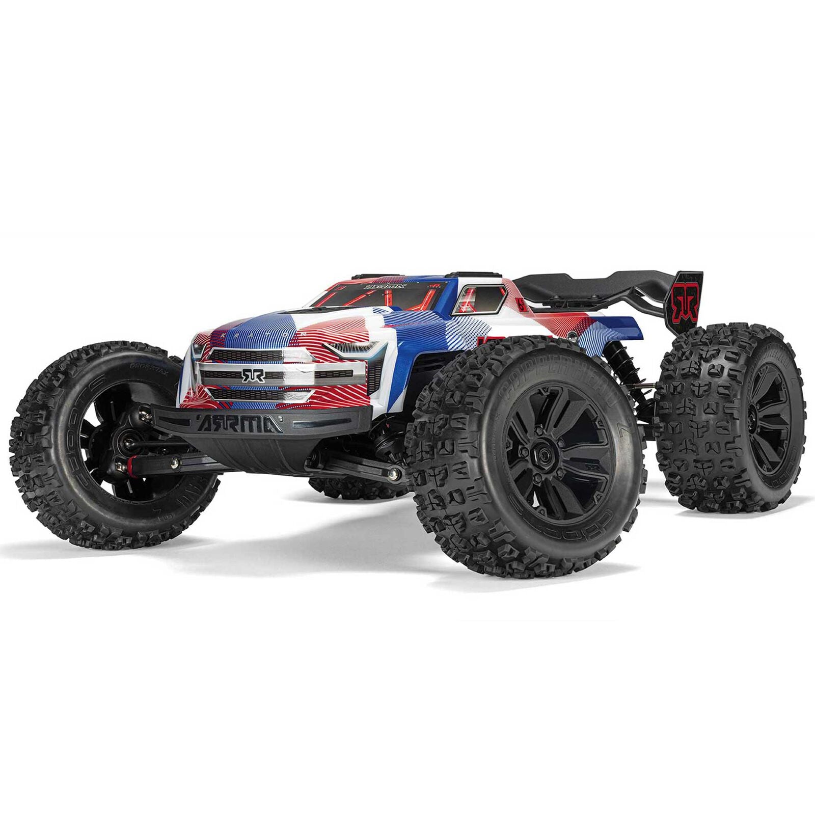 ARRMA Kraton 6S BLX V6 1/8 4WD Brushless Speed Truck RTR (Blue/Red)
