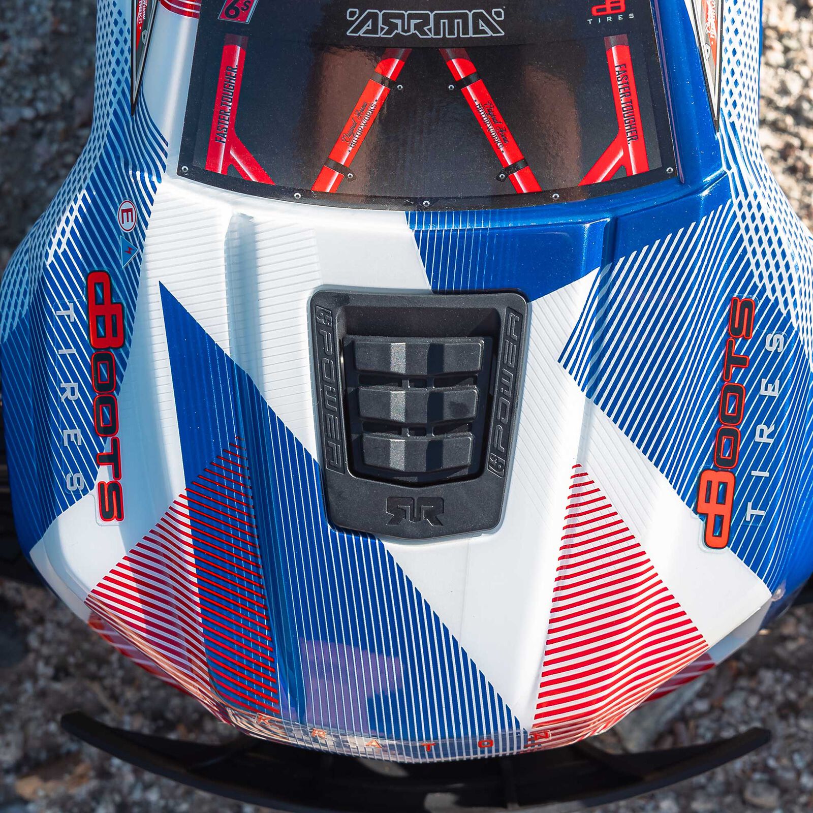 ARRMA Kraton 6S BLX V6 1/8 4WD Brushless Speed Truck RTR (Blue/Red)