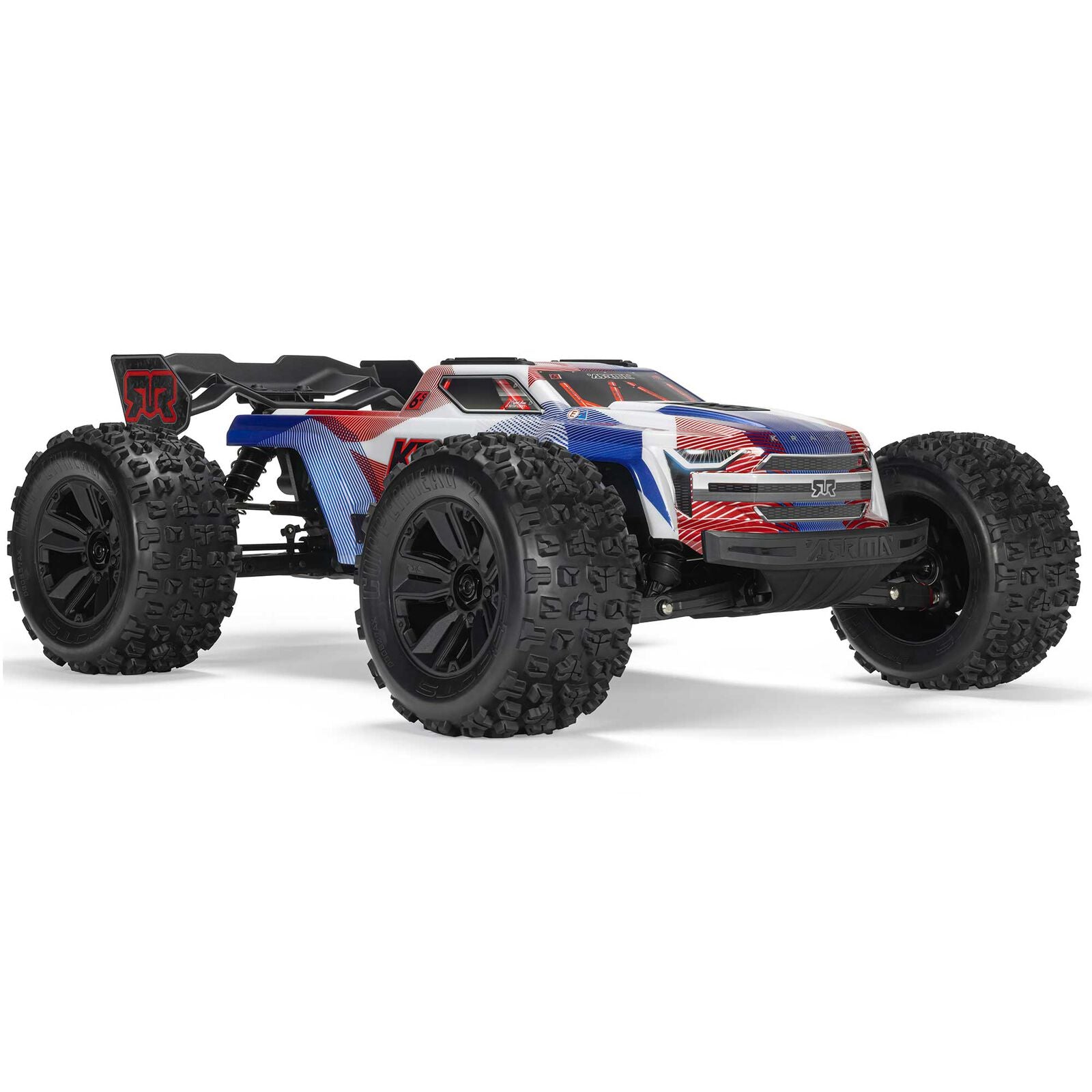 ARRMA Kraton 6S BLX V6 1/8 4WD Brushless Speed Truck RTR (Blue/Red)