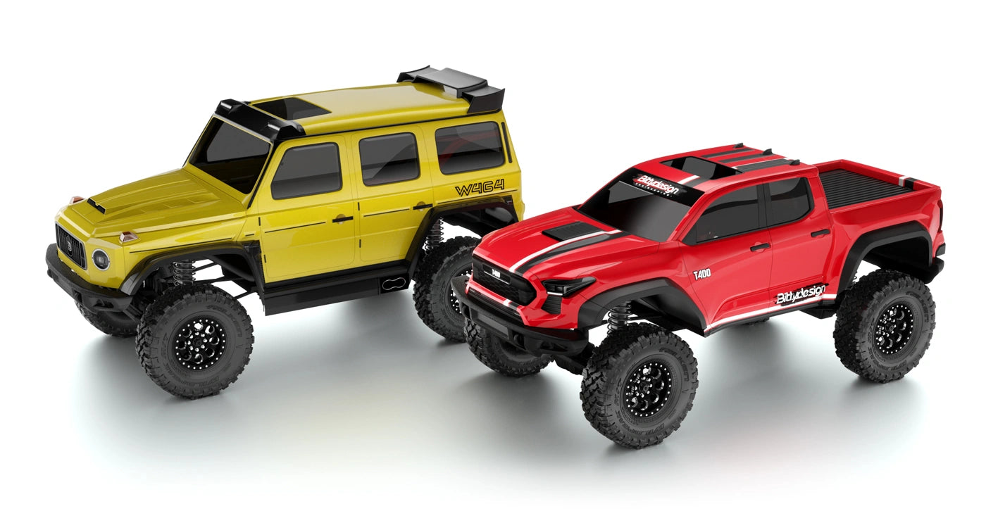 Bittydesign T-400 Διάφανο Αμάξωμα Pre-Cut για Traxxas TRX-4M 1/18